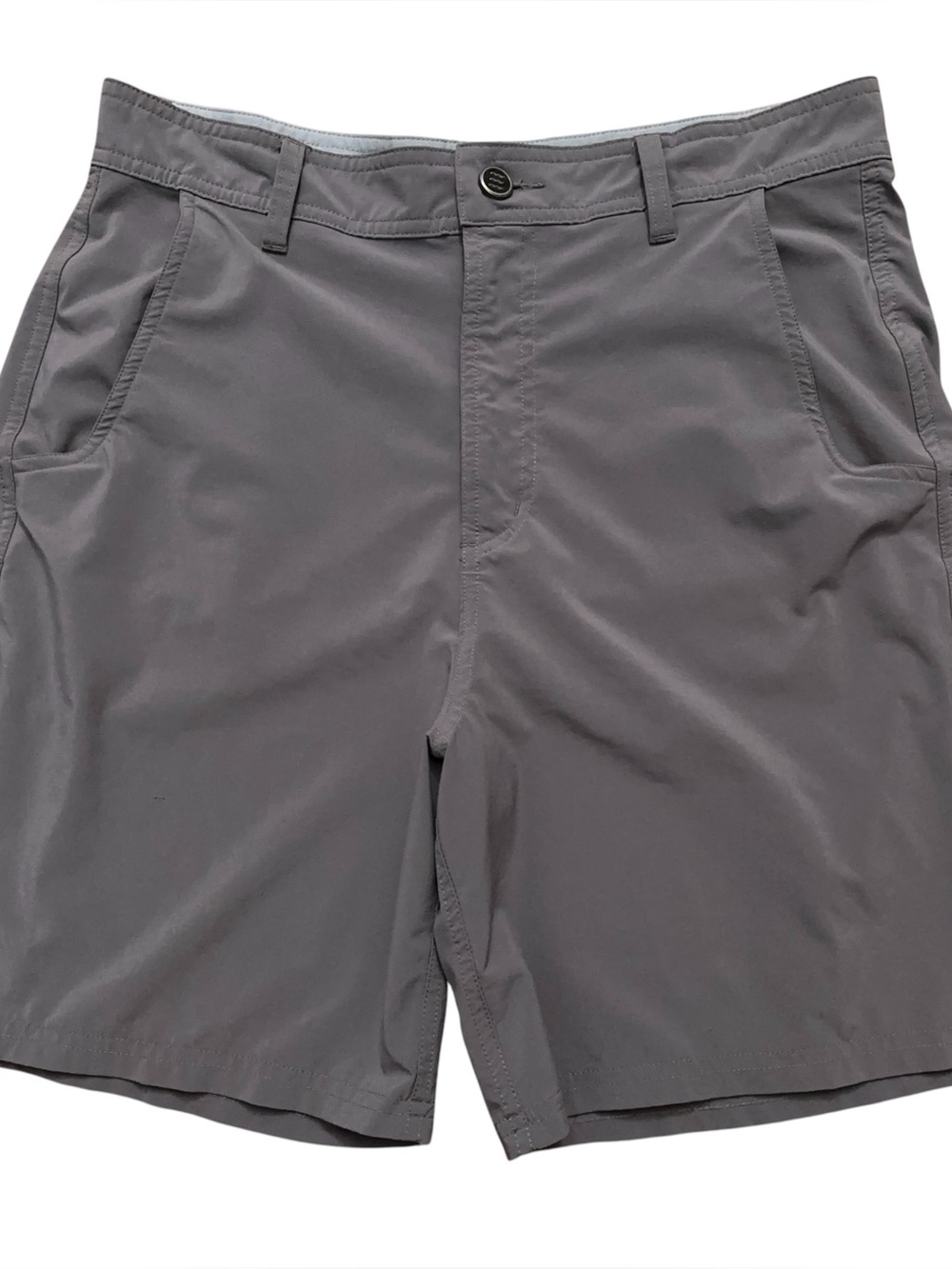 Free Fly Shorts Mens Size 30 Hybrid Performance Fishing Stretch 7" Inseam Gray
